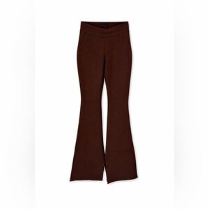🤎 Aritzia Babaton TEN Chocolate brown Flared Pants – 2XS
